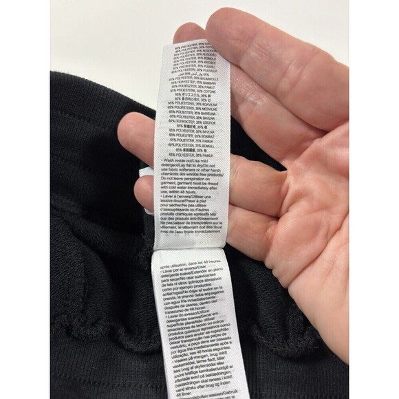 NWT Zumba Glitz + Glam Capri Sweatpants Black Bronze Gold Metallic Spicy Small - Picture 11 of 16